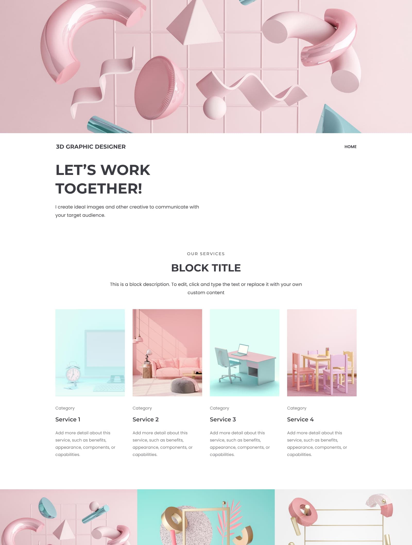 3D Graphic Designer