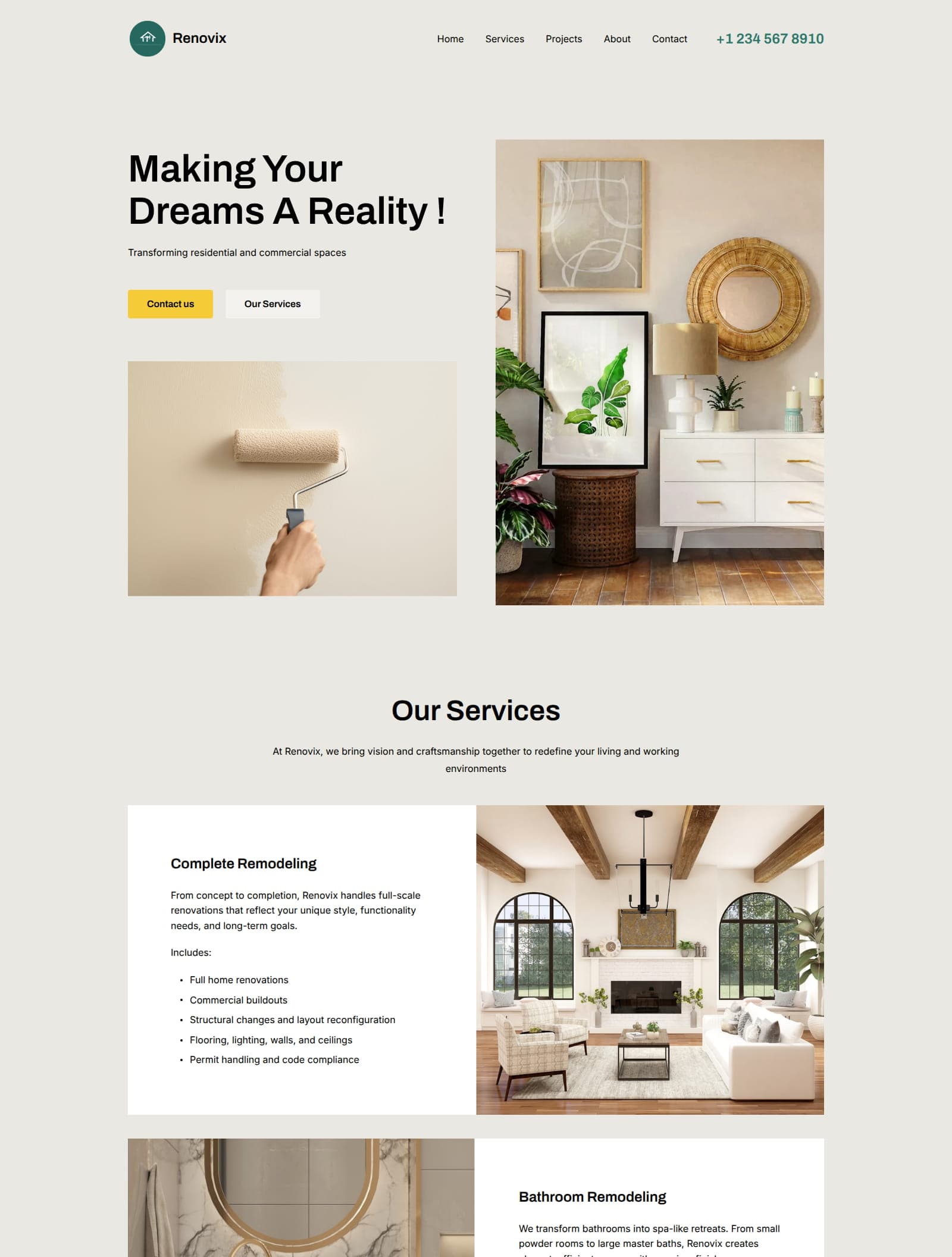 Home Remodeling Contractor