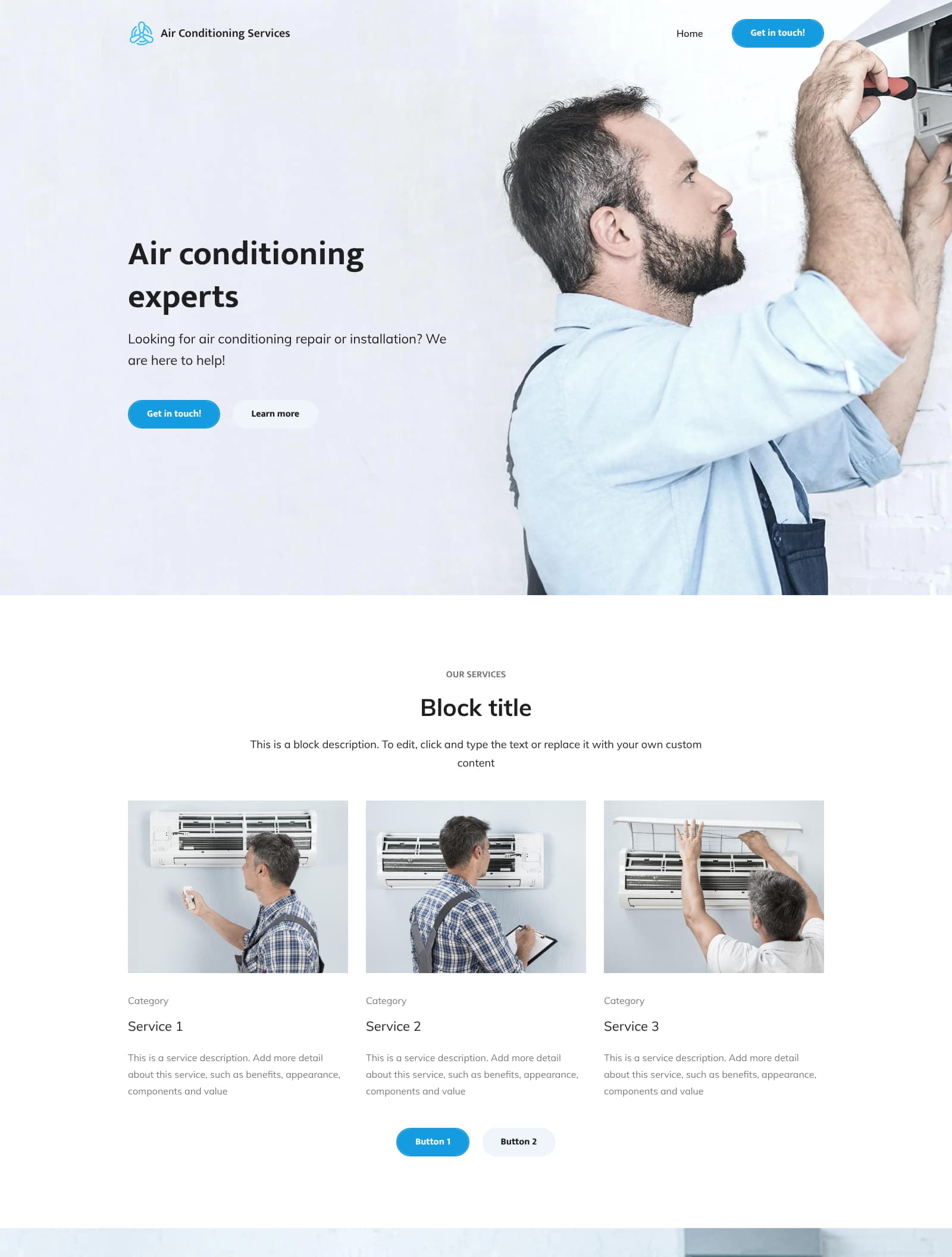 Air Conditioning Services