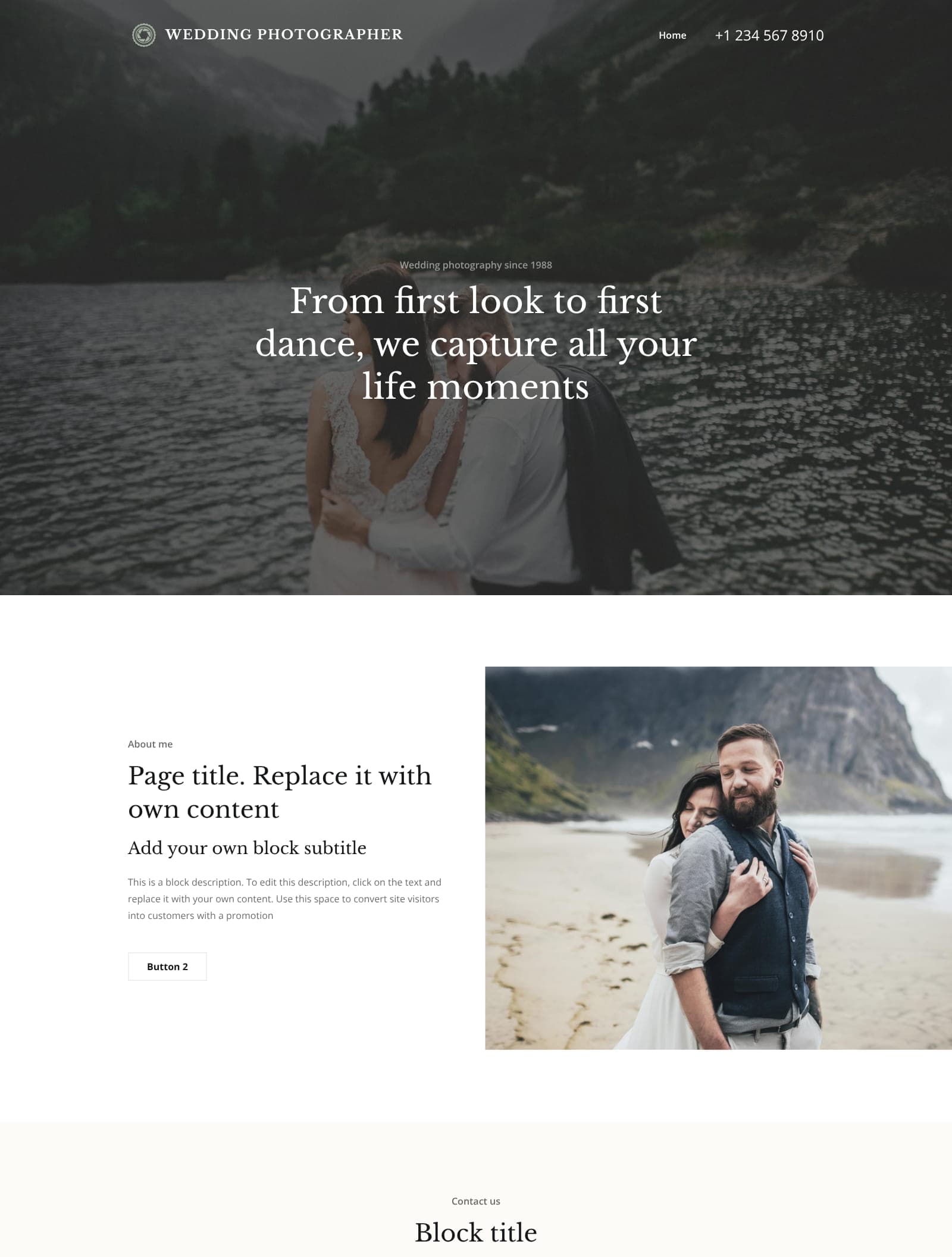 Wedding Photographer